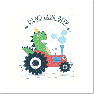 Dinosaur Beep Posters and Art